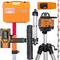 Geo Fennel Niwelator laserowy FL 200 PLUS zestaw w walizce, detektor, pilot