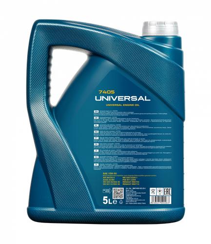 Olej Mineralny 15W40 MANNOL Universal 5L 15W-40 do silnika Diesel Benzyna na Arena.pl