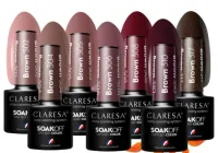 CLARESA BROWN LAKIER HYBRYDOWY BRĄZOWY KOLEKCJA KOLORÓW JESIEŃ / ZIMA