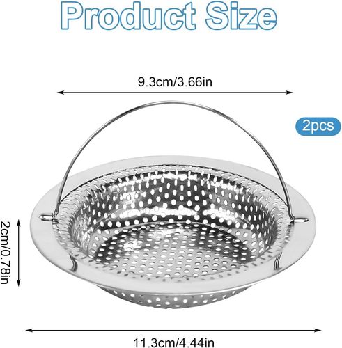 Sitko Korek do Zlewu Zlewozmywaka Metalowe 2szt na Arena.pl