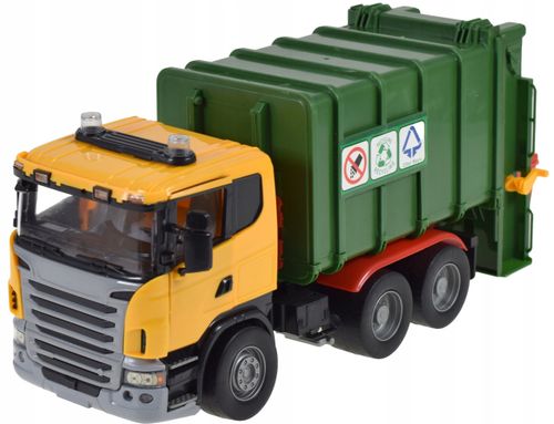 AUTO SAMOCHÓD DUŻA ŚMIECIARA NAPĘD RUCHOME ELEMENTY KLAPA DRZWI DLA DZIECI na Arena.pl