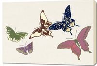 Obraz 100x70cm Butterfly 21, Sekka Japoński Vintage do Salonu
