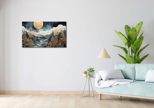Obraz 90x50cm Szepty Nocnego Lasu na Arena.pl