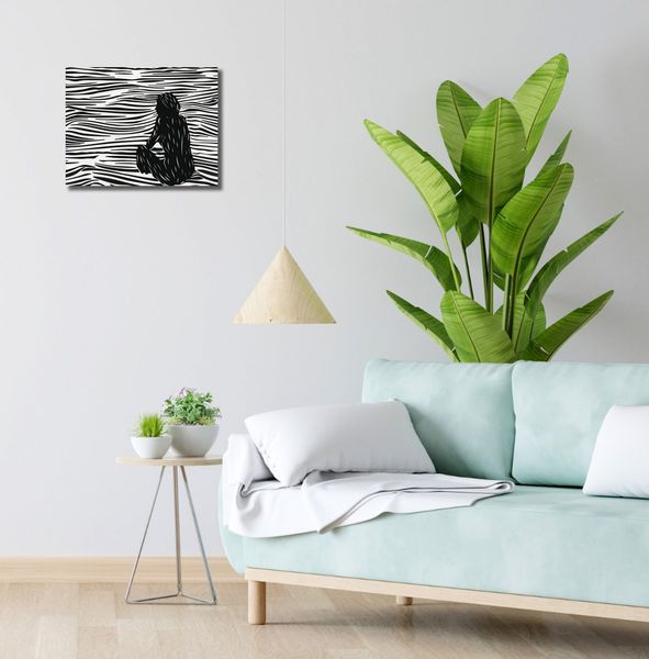 Obraz 40x30cm Złożone Fluidalne Linie zdjęcie 2