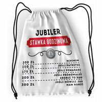 Plecak Dla Jubilera Sportowy Szkolny Worek Torba Z Nadrukiem Ze Zdjęciem