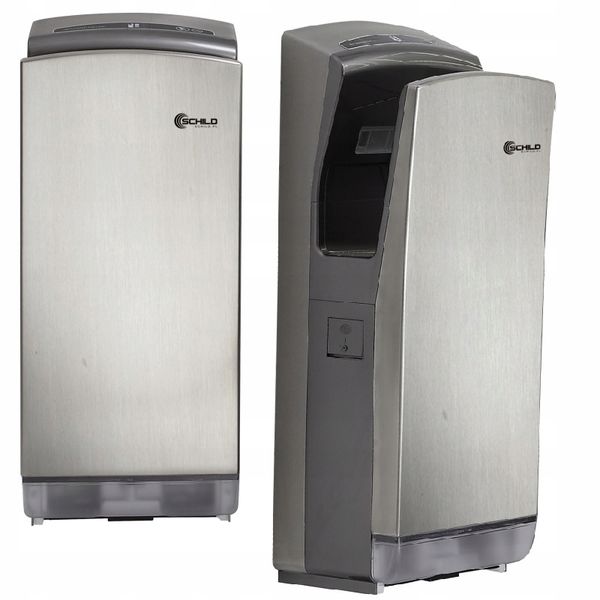 Profesjonalna suszarka do rąk kieszeniowa stal zdjęcie 1