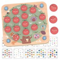 JABŁUSZKA MEMORKI GRA LOGICZNA PAMIĘCIOWA MEMORY TOOKY TOY