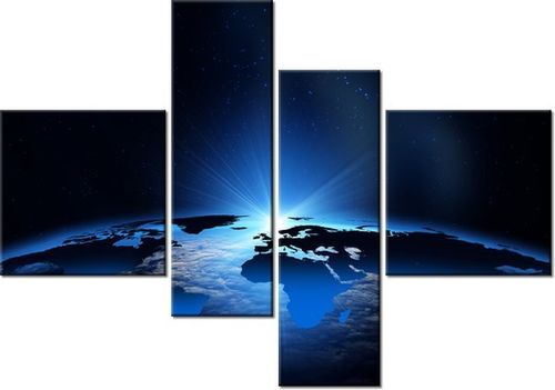 130CM 90 OBRAZ 4 ELEM ŚCIENNY na Arena.pl