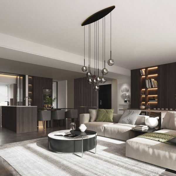 ESTERA BLACK LAMPA WISZĄCA 9 zdjęcie 2