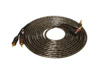 KABEL 2X2RCA LTC WTYK KĄTOWY BRĄZOWY 5M