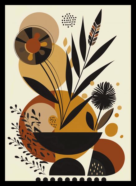 Plakat 25x35cm Ogrody Geometryczne zdjęcie 2
