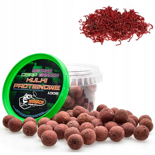KULKI PROTEINOWE MARGROM 16mm 100g OCHOTKA na Arena.pl