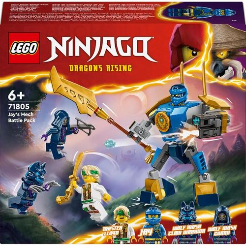 LEGO Ninjago Zestaw Bitewny Ruchomy Mech Jaya Robot 71805 Lloyd 4 Figurki na Arena.pl