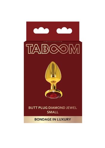 butt plug with diamond jewel s gold na Arena.pl