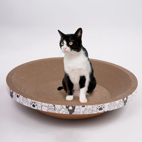 drapak dla kota  tekturowy  legowisko do drapania leżak kartonowy dla kotów na Arena.pl