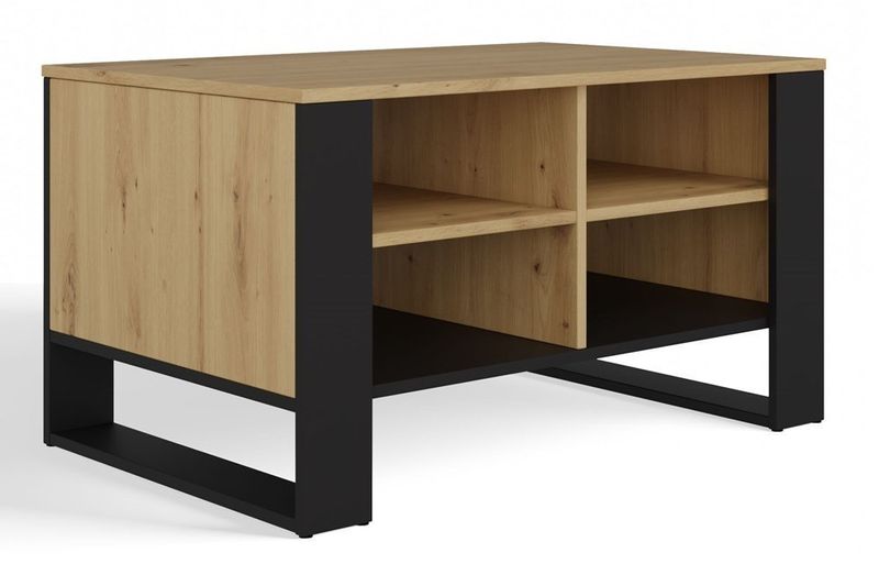 Stolik Modern 4P DĄB ARTISAN CZARNY zdjęcie 1