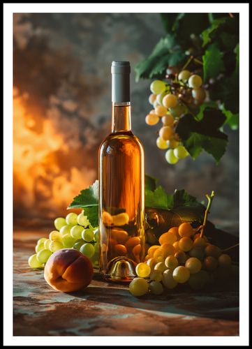 Plakat 70x100cm Bursztynowe Wino na Arena.pl