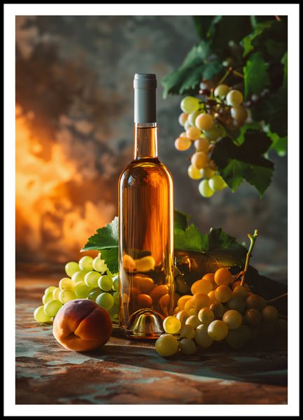 Plakat 70x100cm Bursztynowe Wino zdjęcie 3
