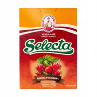 Yerba Mate Selecta Acerola Y Vitamina C 0,5kg 500g