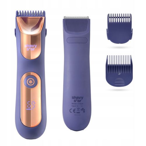 Damska Maszynka do Golenia Miejsc Intymnych Golarka do Ciała Nóg Shavy Star na Arena.pl