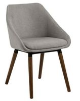 Krzesło Nils szary jasny/naturalny