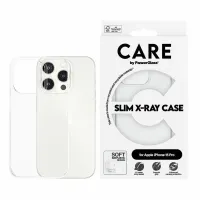 etui care by panzerglass slim x-ray case na iphone 15 pro - przezroczyste