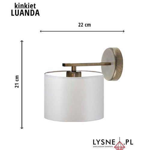 Nowoczesny kinkiet LUANDA na Arena.pl