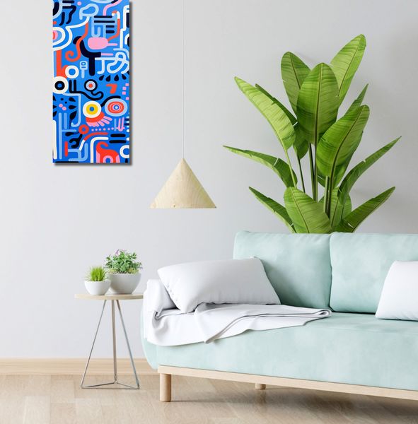 Obraz 30x70cm Rytmiczne Echo zdjęcie 2