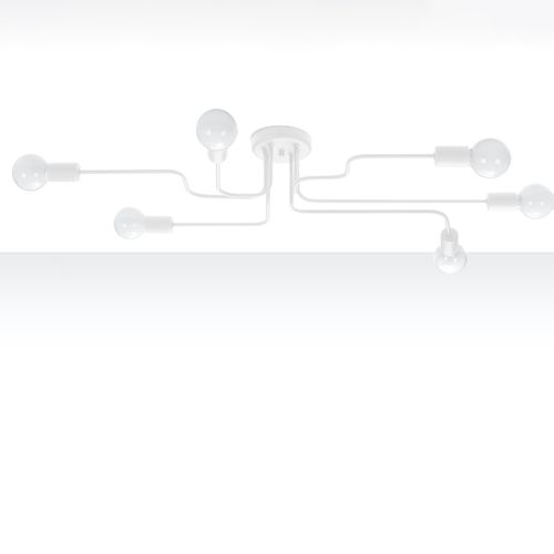 Żyrandol VECTOR 6 biały na Arena.pl