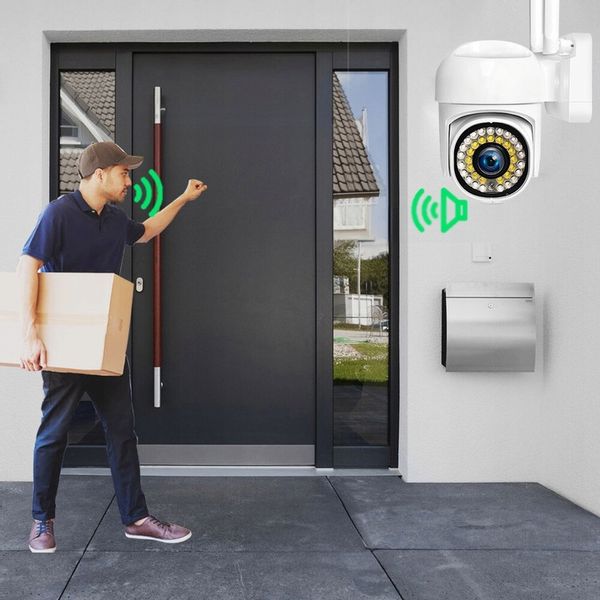 KAMERA WIFI IP SMART ZEWNĘTRZNA OBROTOWA FULL HD 2MP 1080p ZOOM 4x DETEKCJA zdjęcie 9