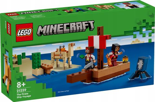 21259 - lego minecraft - rejs statkiem pirackim na Arena.pl