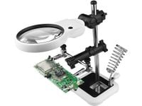 TRZECIA RĘKA ZESTAW DO LUTOWANIA UCHWYT LUPA LED WYSOKA JAKOŚĆ WYKONANIA