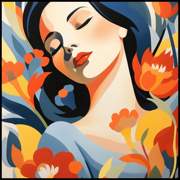Plakat 100x100cm Urok Wewnętrzny zdjęcie 2