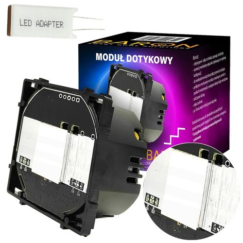 WKŁAD MODUŁ WŁĄCZNIK DOTYKOWY POJEDYNCZY SCHODOWY KRZYŻOWY KABLOWY PANEL na Arena.pl