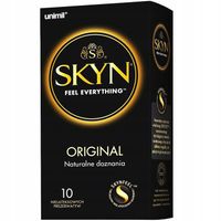 PREZERWATYWY UNIMIL SKYN ORIGINAL PUDEŁKO 10 SZT KLASYCZNE BEZLATEKSOWE