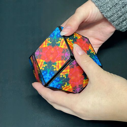 KOSTKA MAGNETYCZNA 3D FIDGET MAGIC CUBE ANTYSTRESOWA ZABAWKA 72 KSZTAŁTY na Arena.pl