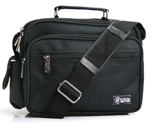 torba męska do pracy mała bellugio - czarna na Arena.pl