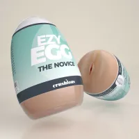 crushious ezy egg the novice - kompaktowa maszyna intymna turkusowa