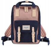 Stylowy plecak miejski HIMAWARI z przestronną kieszenią na laptopa A4
