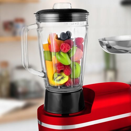 ROBOT KUCHENNY PLANETARNY MIKSER Z MISĄ BLENDER SZKLANY MASZYNKA DO MIĘSA na Arena.pl