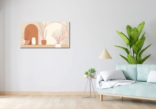 Obraz 100x50cm Widok Roślin na Arena.pl