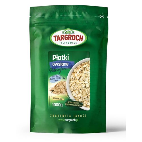 PŁATKI OWSIANE 1 KG TARGROCH na Arena.pl