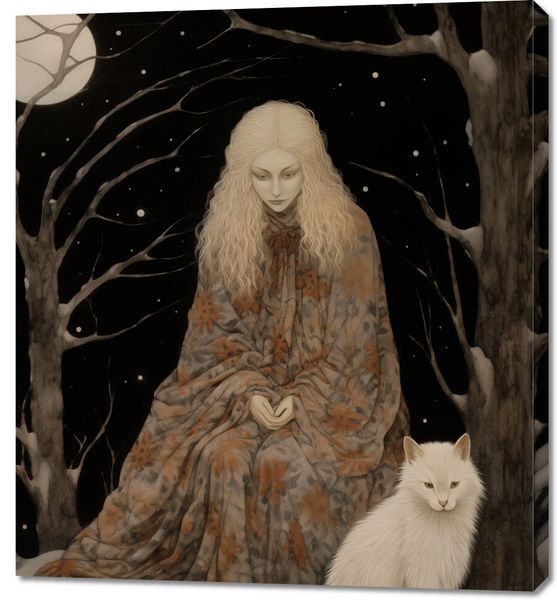 Obraz 90x100cm Stróżka Leśna zdjęcie 1