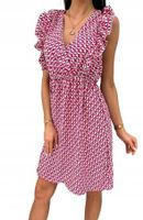 Sukienka suknia damska letnia wzorzysta L/XL