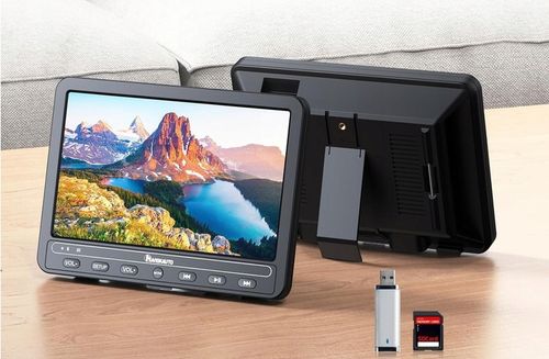 PRZENOŚNE DVD SAMOCHODOWE 2 ODTWARZACZE BN1205B USB SD 10,5" AKU na Arena.pl