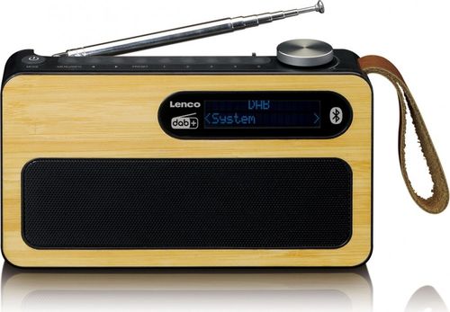 CYFROWE RADIO DAB+ LENCO PDR-040BAMBOOBK, LPDR040BK na Arena.pl
