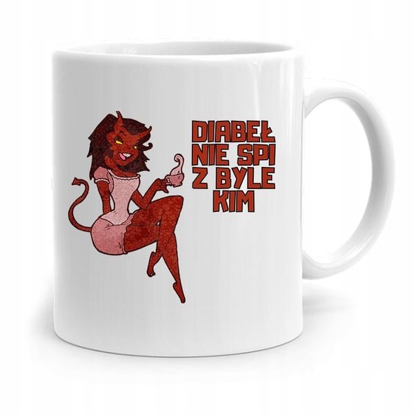 Kubek Prezent Na Dzień Chłopaka Nie Śpi Z Byle Kim Z Nadrukiem Ze Zdjęciem zdjęcie 1