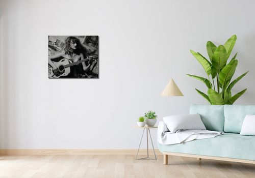 Obraz 60x50cm Młoda Gitarzystka na Arena.pl