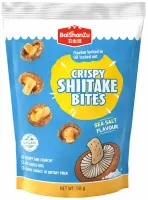Przekąska z suszonych grzybów shiitake z solą morską 50g - BaiShanZu
