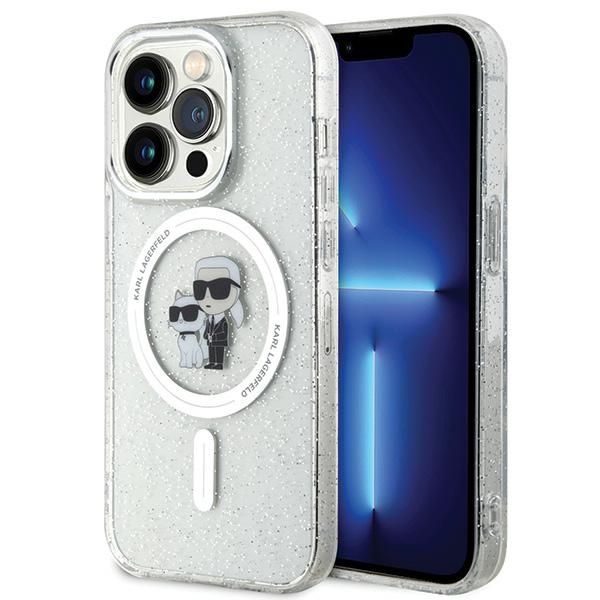 Etui Karl Lagerfeld do iPhone 15 Pro, Przezroczysty, MagSafe zdjęcie 1